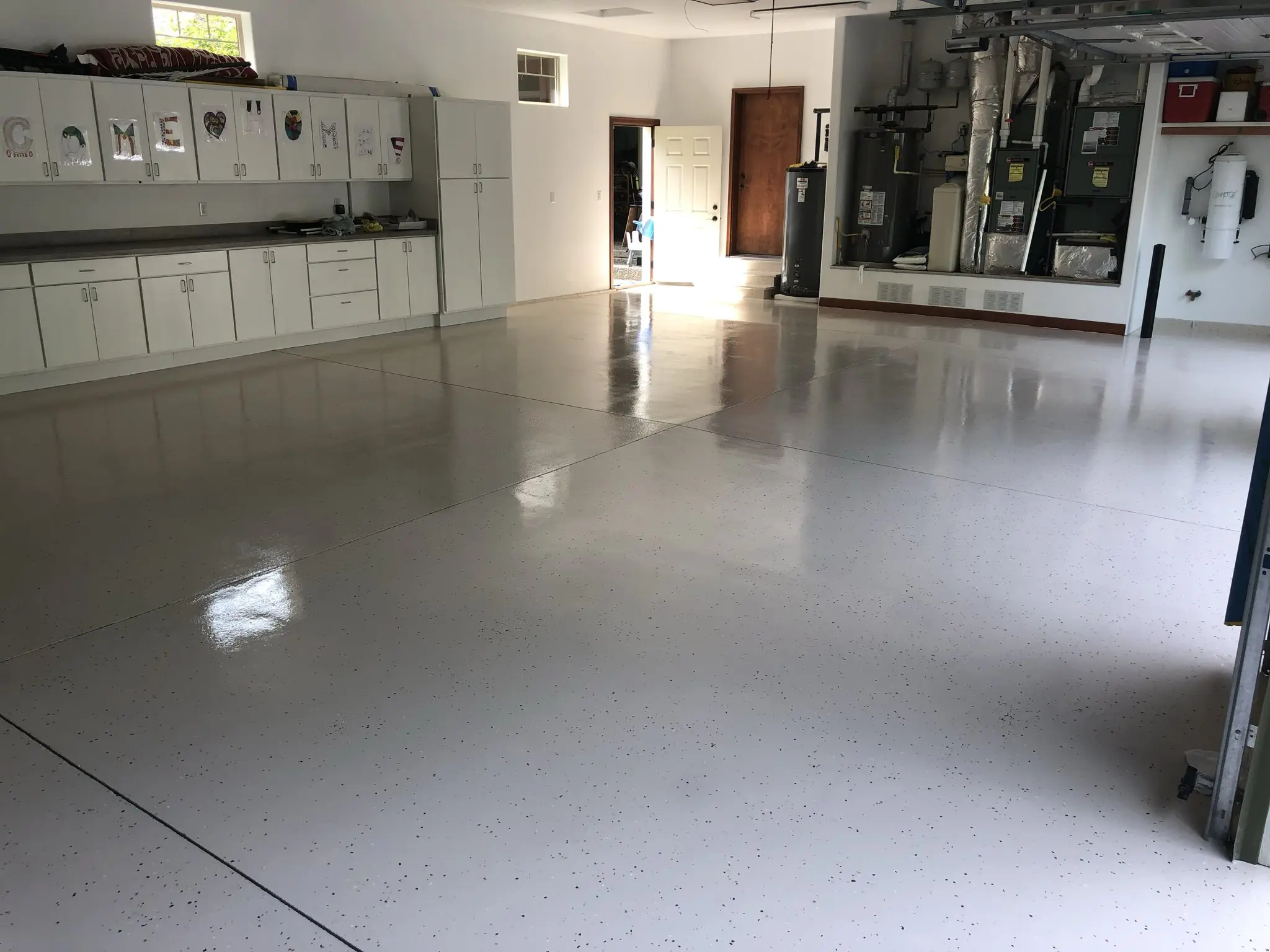 Expoxy Upgrade to a Large Garage