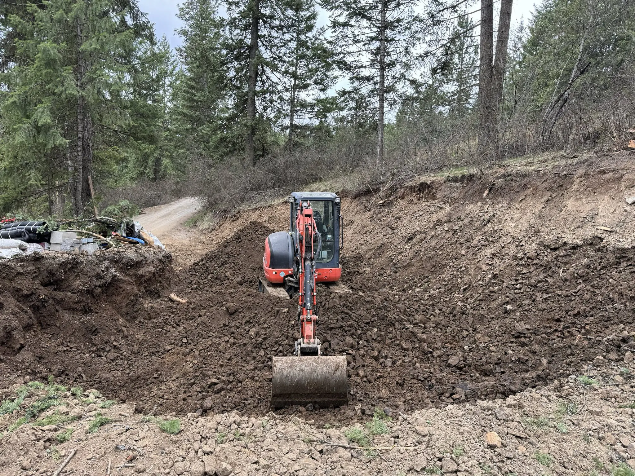 Lot Clearing for a Future Shop